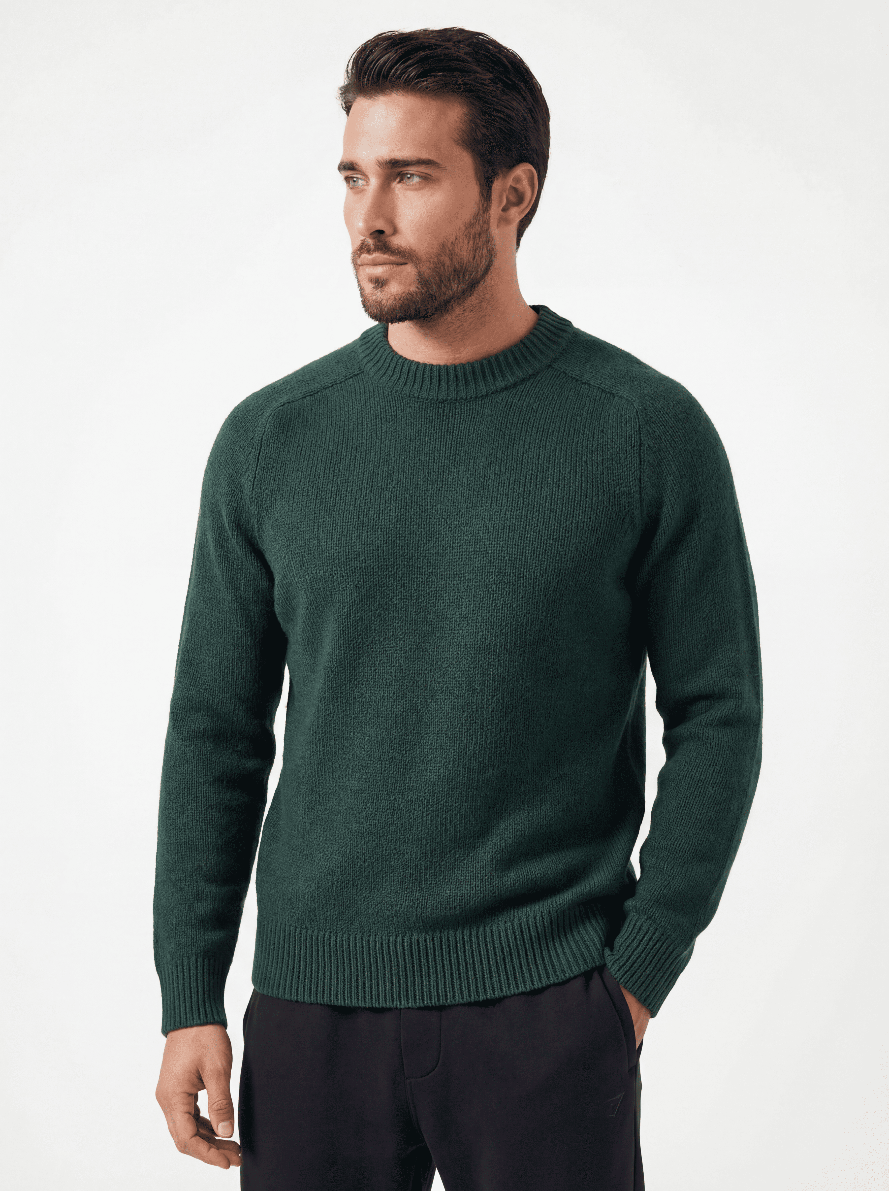 The Winter Knit Forest Green